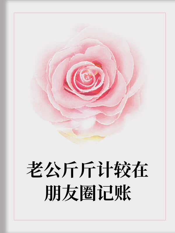 老公斤斤计较在朋友圈记账